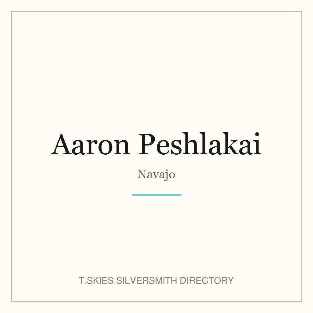 Aaron Peshlakai hallmark namecard