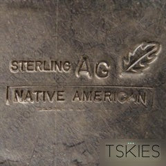 Hallmark of Alex Gelvin (Navajo) — photographed by T.Skies