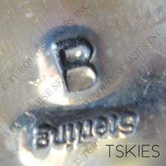 Hallmark of Benjamin Piaso (Navajo) — photographed by T.Skies