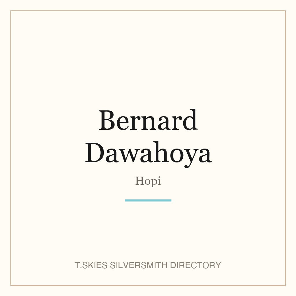 Bernard Dawahoya hallmark namecard