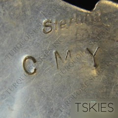 Hallmark of Charles Mike Yazzie (Navajo) — photographed by T.Skies