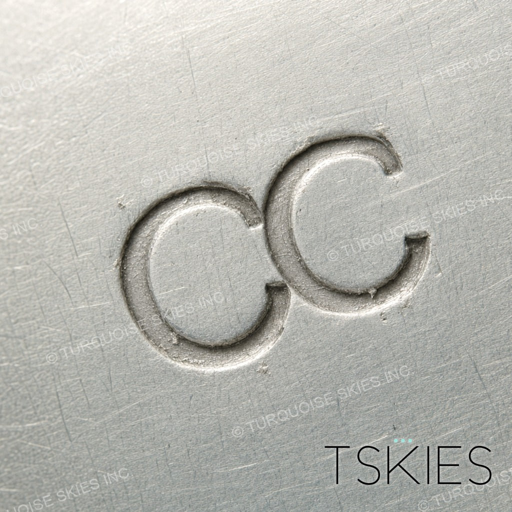 Documented sterling silver hallmark of Cordelia Casuse, Hopi silversmith - Native American maker's mark