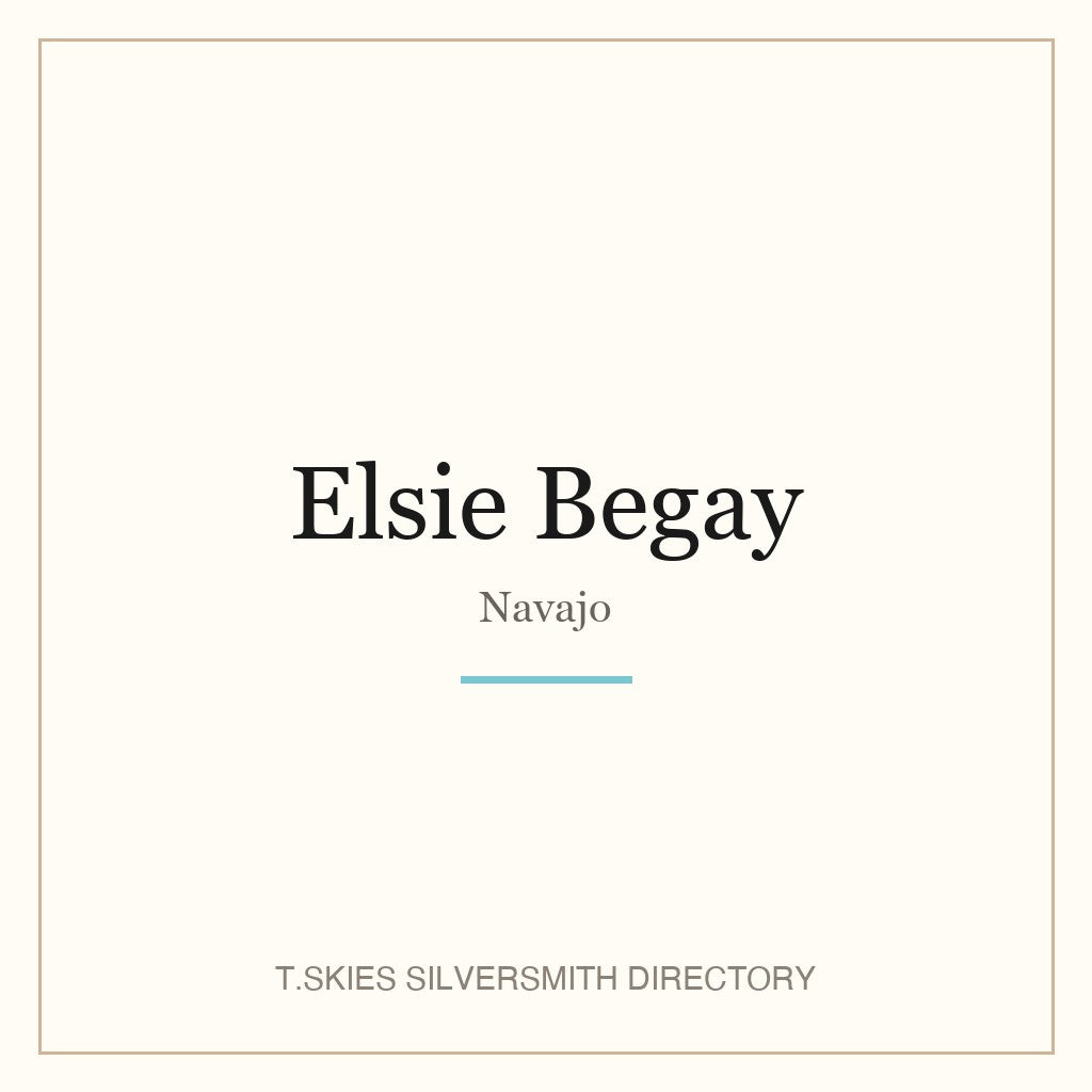 Elsie Begay hallmark namecard