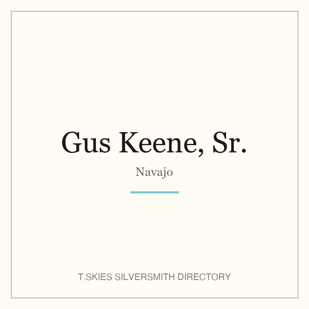 Gus Keene, Sr. hallmark namecard