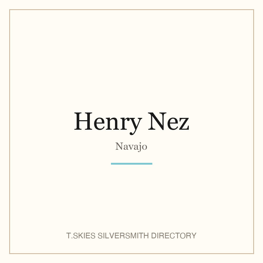 Henry Nez hallmark namecard