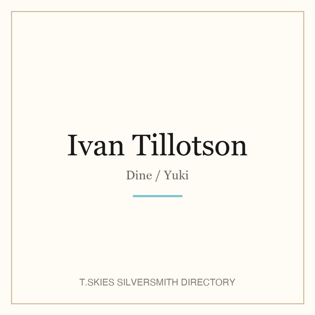 Ivan Tillotson hallmark namecard