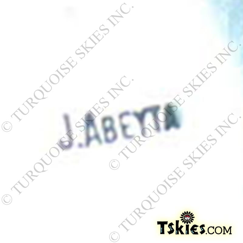 J. Abeyta hallmark namecard