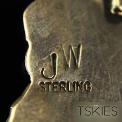 Hallmark of John Wolf Navajo (Navajo) — photographed by T.Skies