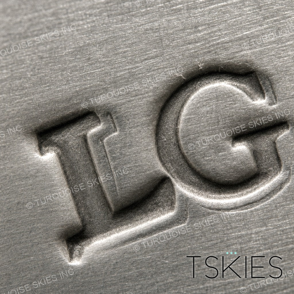 Documented sterling silver hallmark of La Rose Ganadonegro, Navajo silversmith - Native American maker's mark