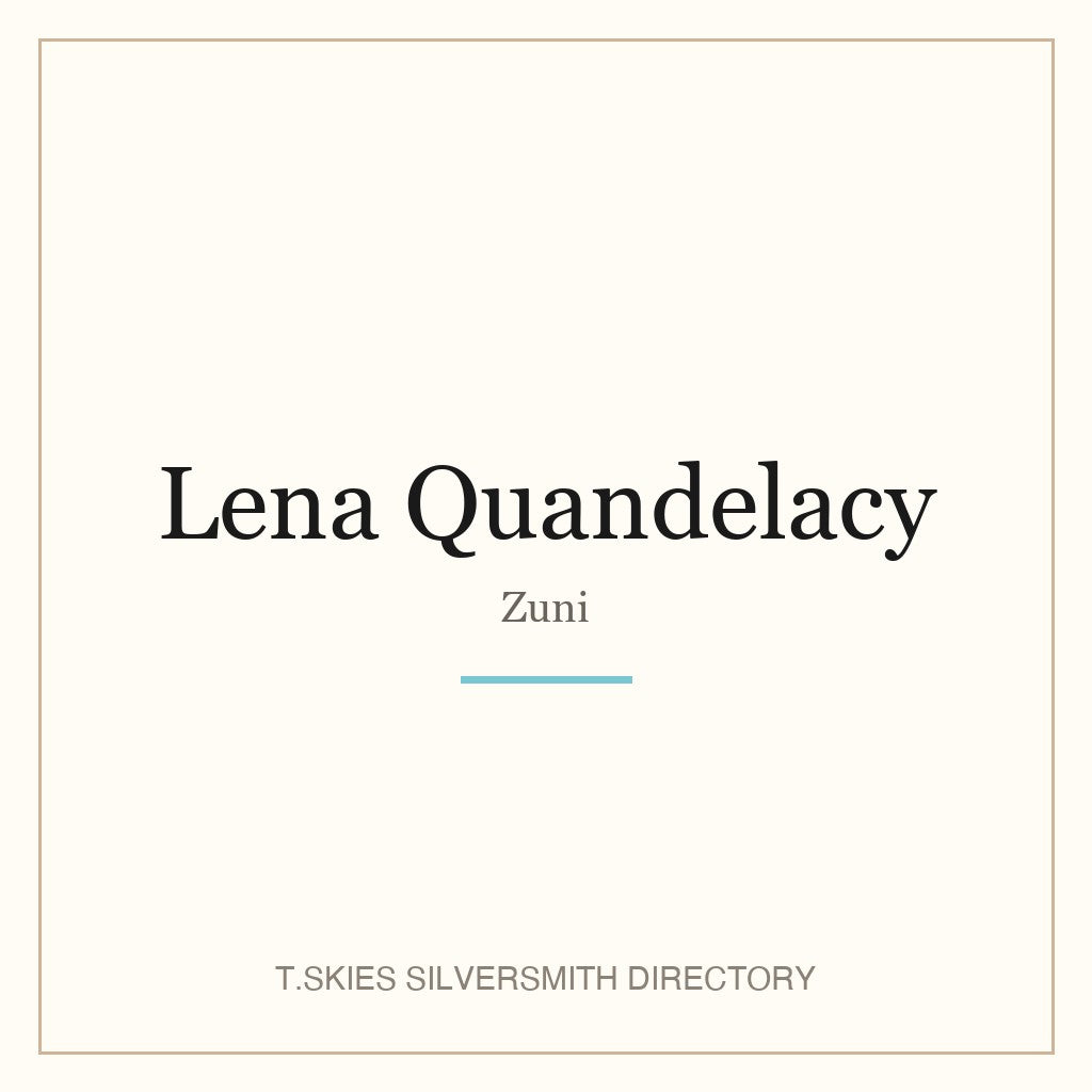 Lena Quandelacy hallmark namecard