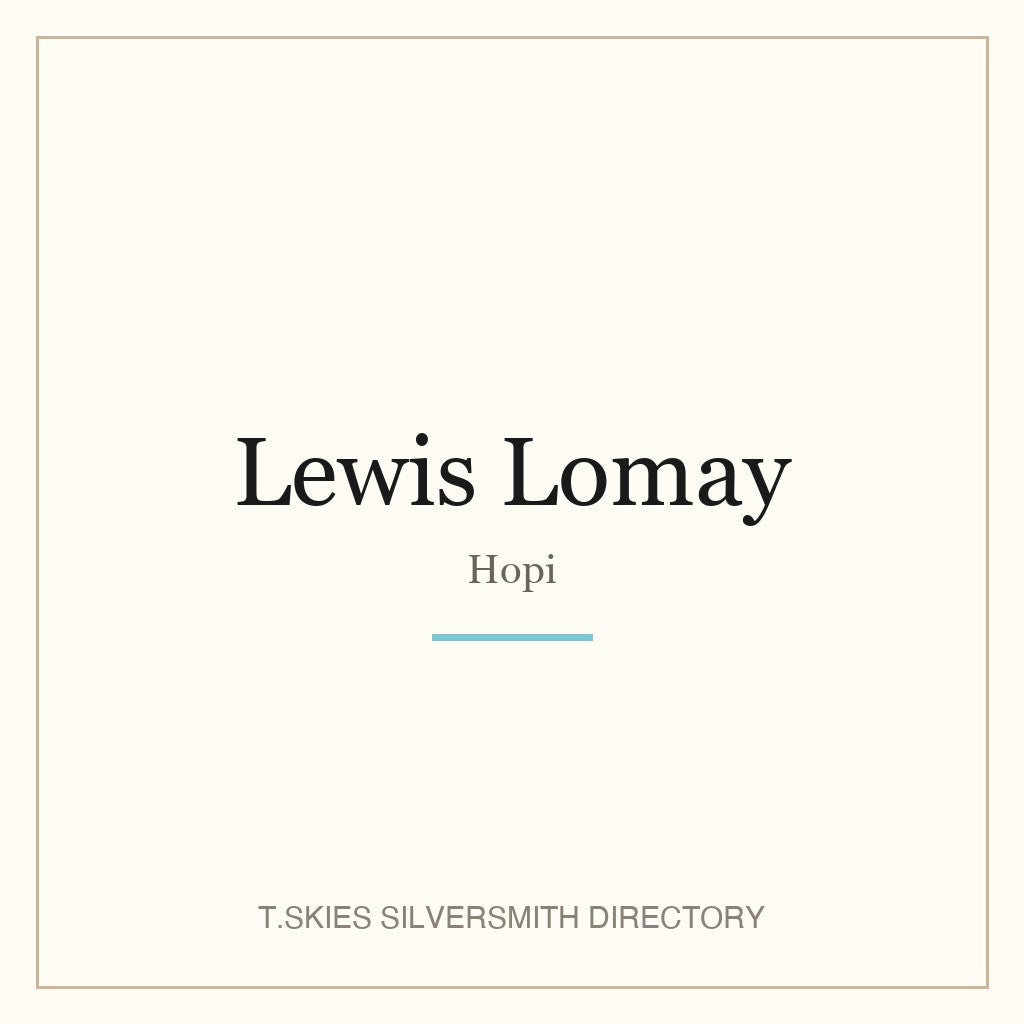 Lewis Lomay (Lomayesva) hallmark namecard