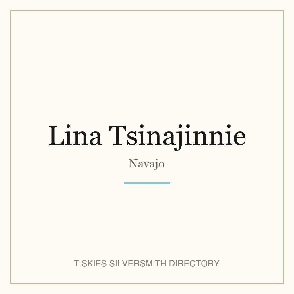 Lina Tsinajinnie hallmark namecard