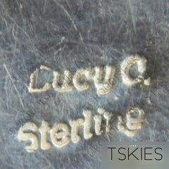 Hallmark of Lucille Calladitto (Navajo) — photographed by T.Skies
