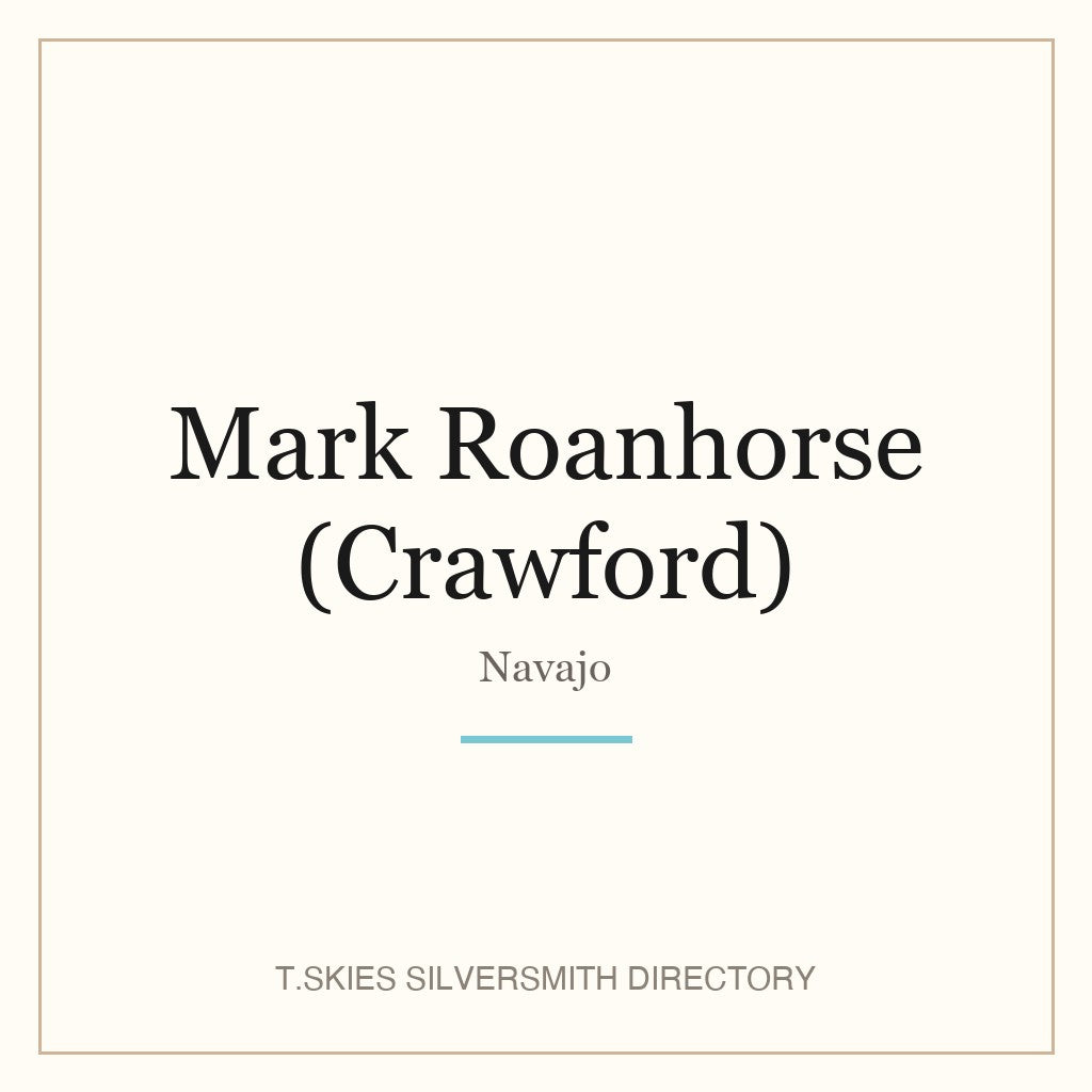 Mark Roanhorse (Crawford) hallmark namecard