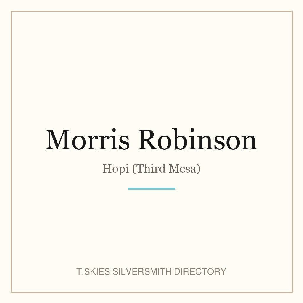 Morris Robinson hallmark namecard