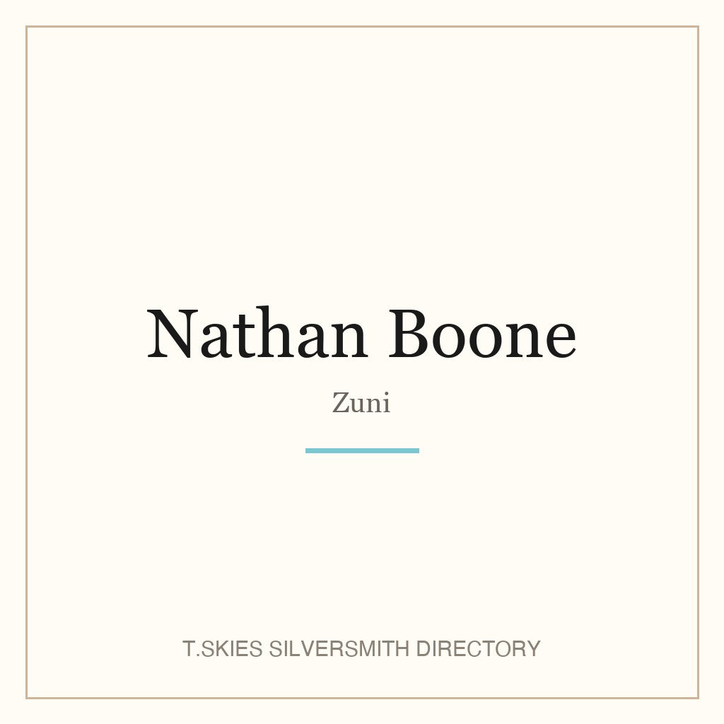 Nathan Boone hallmark namecard