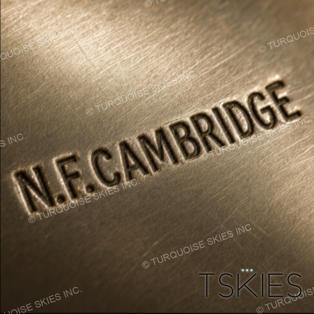 Norman Cambridge hallmark namecard
