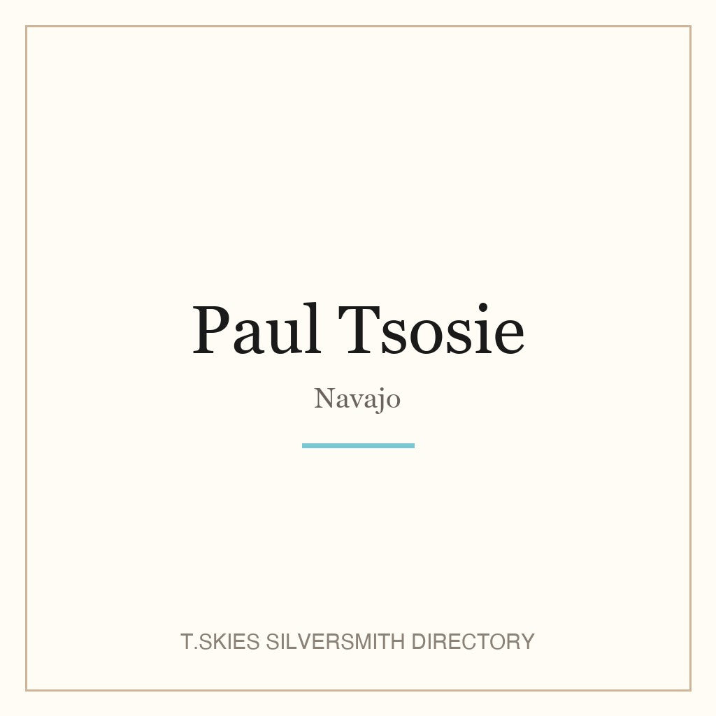 Paul Tsosie hallmark namecard