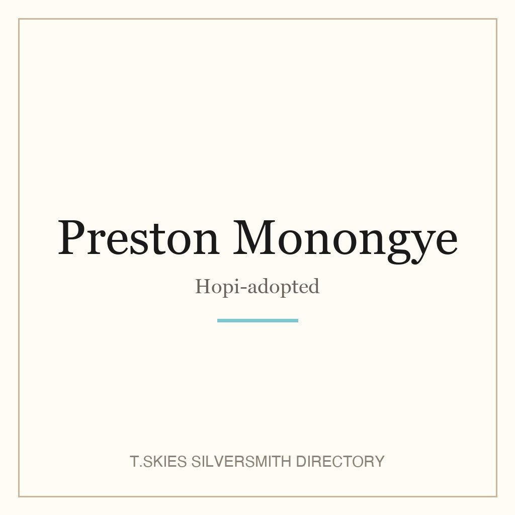 Preston Monongye hallmark namecard
