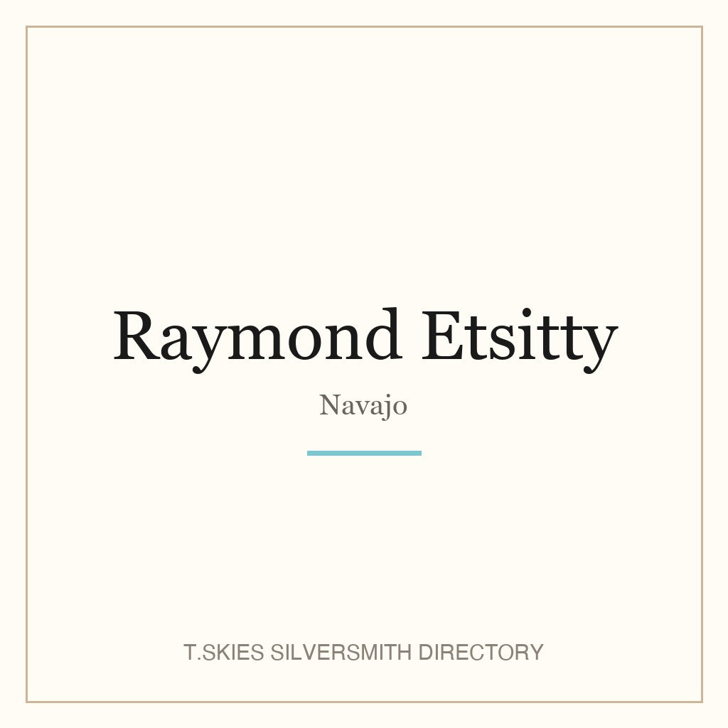 Raymond Etsitty hallmark namecard