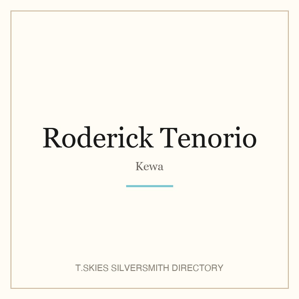Name-card for Roderick Tenorio (Kewa)