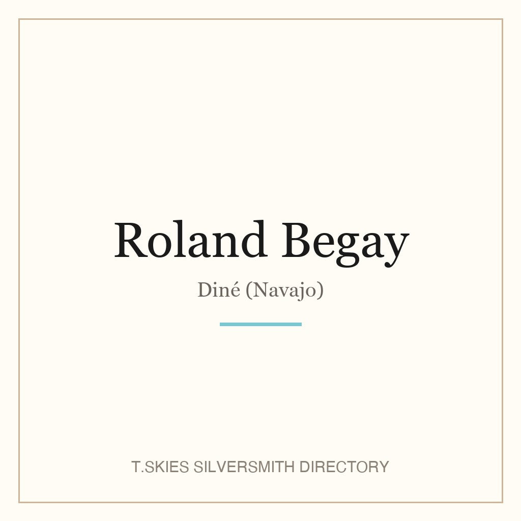 Roland Begay hallmark namecard