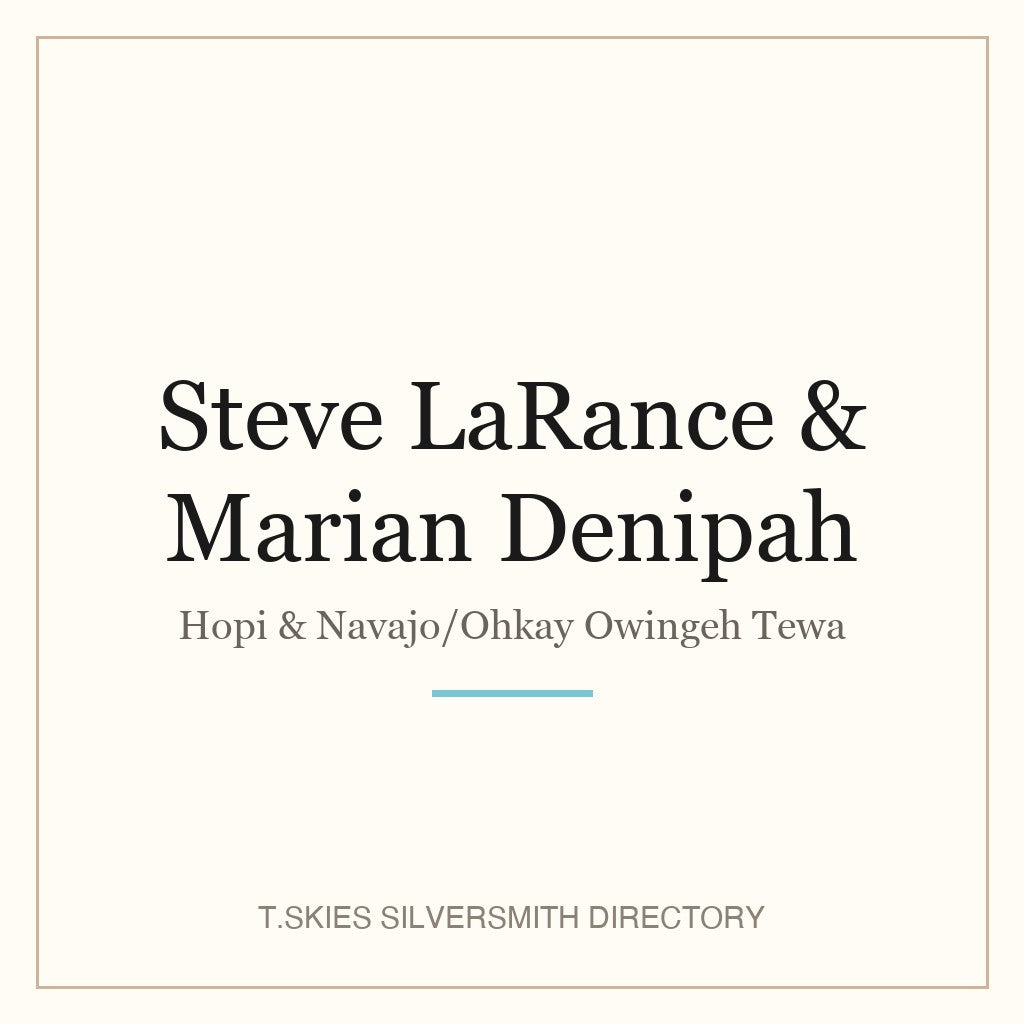 Steve LaRance & Marian Denipah hallmark namecard