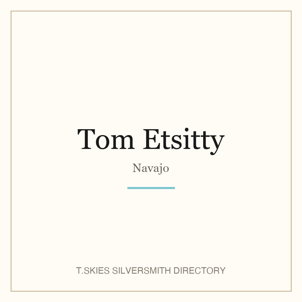 Tom Etsitty hallmark namecard