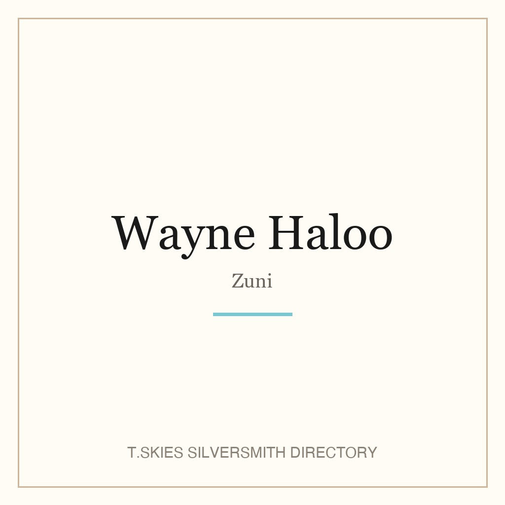 Wayne Haloo hallmark namecard