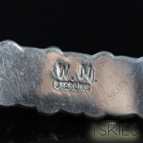 Hallmark of Wilbur Musket (Navajo) — photographed by T.Skies