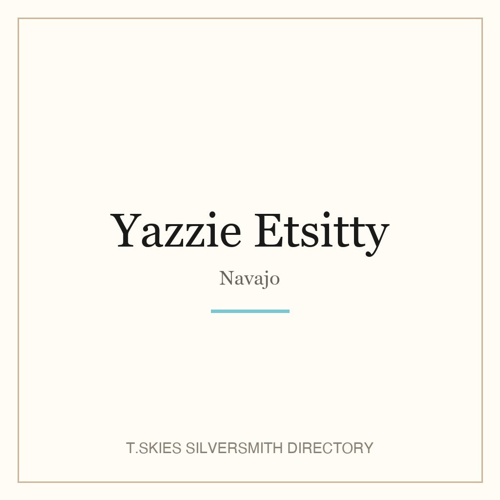 Yazzie Etsitty hallmark namecard