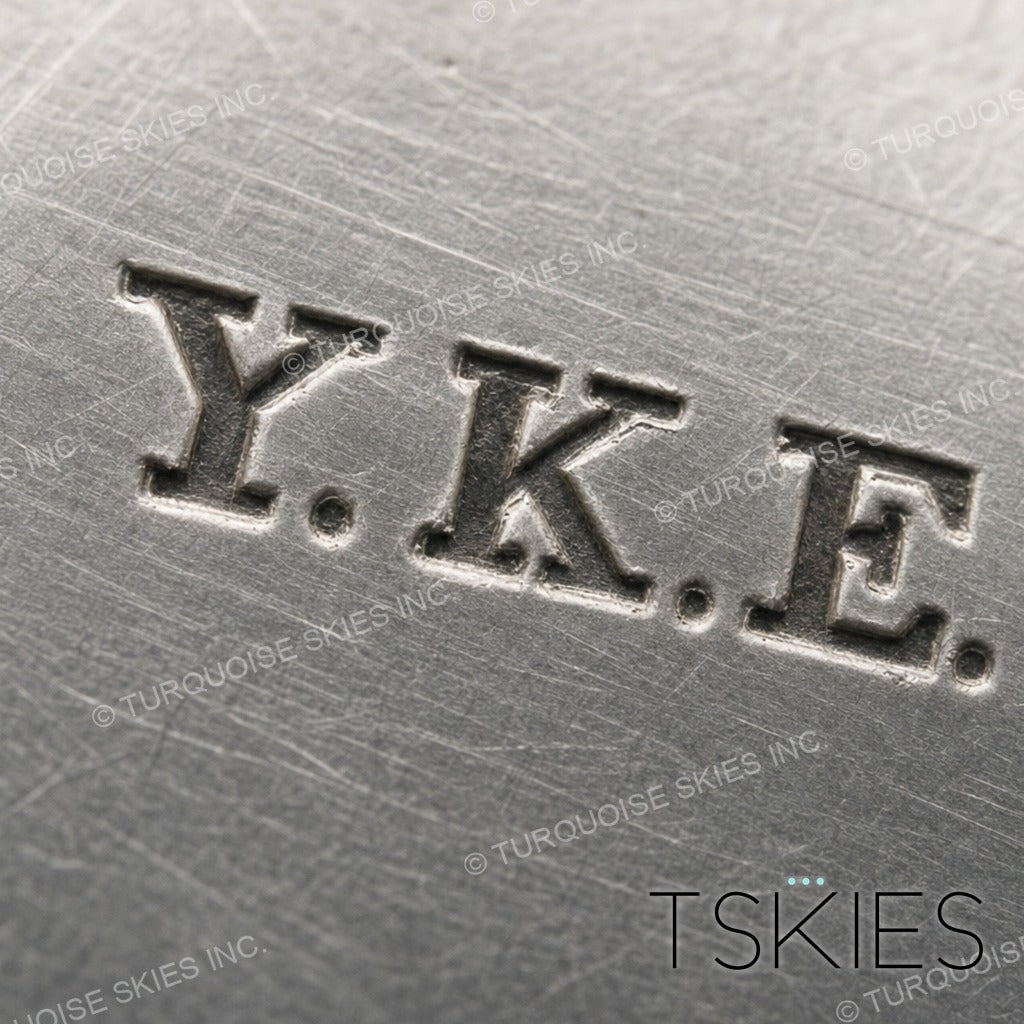 Documented sterling silver hallmark of Yazzie Etsitty, Navajo silversmith - Native American maker's mark