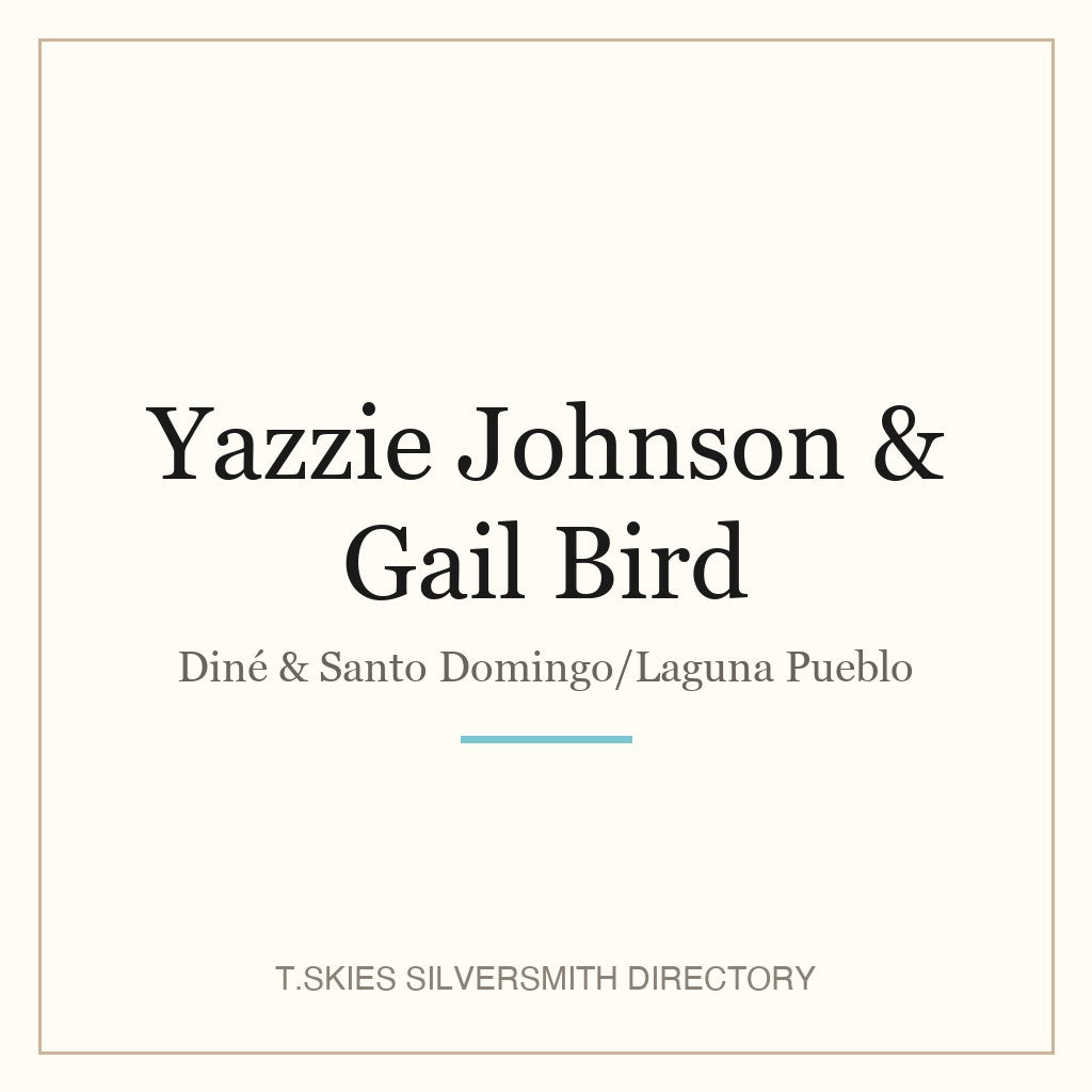 Yazzie Johnson & Gail Bird hallmark namecard